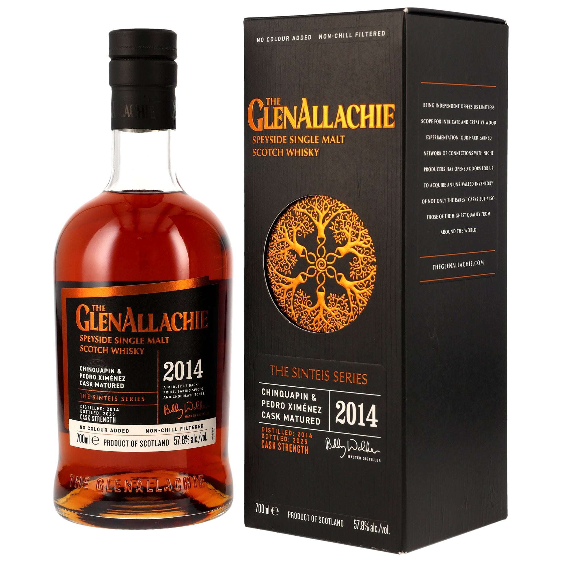 GlenAllachie 2014/2025 The Sinteis Series Cask Strength 57,8% 0,7l