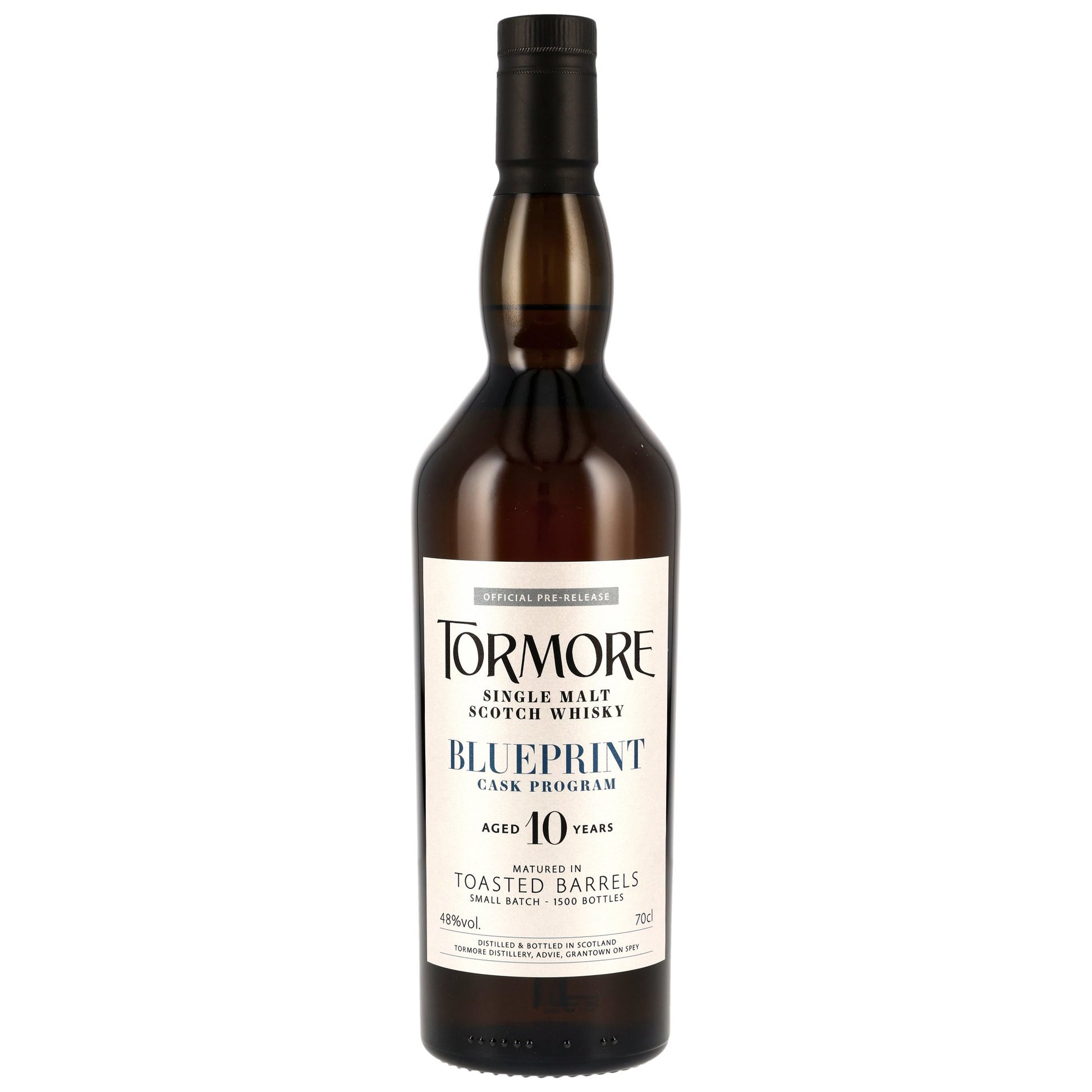 Tormore 10 Jahre Blueprint Toasted Barrel 48% 0,7l