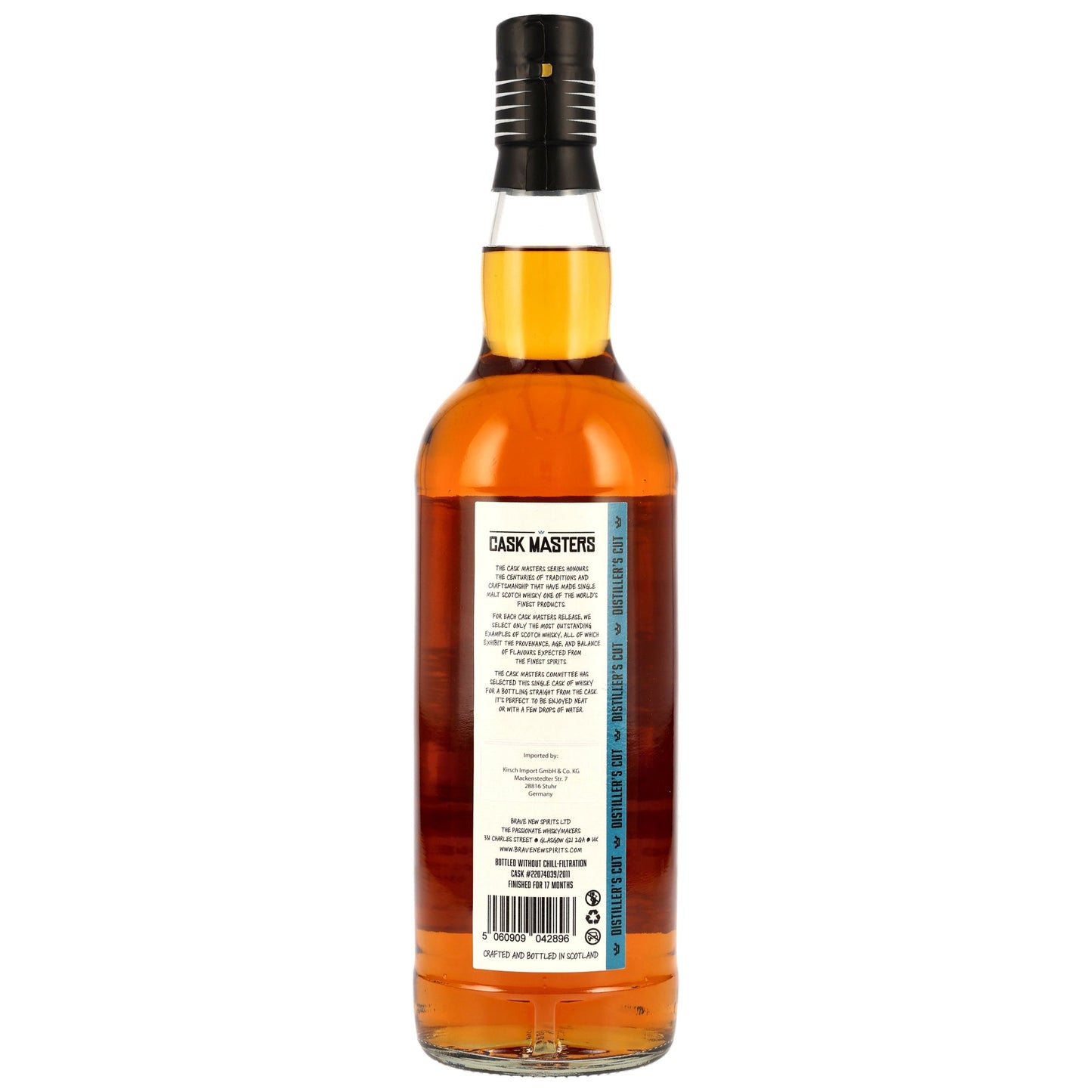Auchroisk 13 Jahre 2011/2025 First Fill Oloroso Barrique Cask Masters 56,6% 0,7l