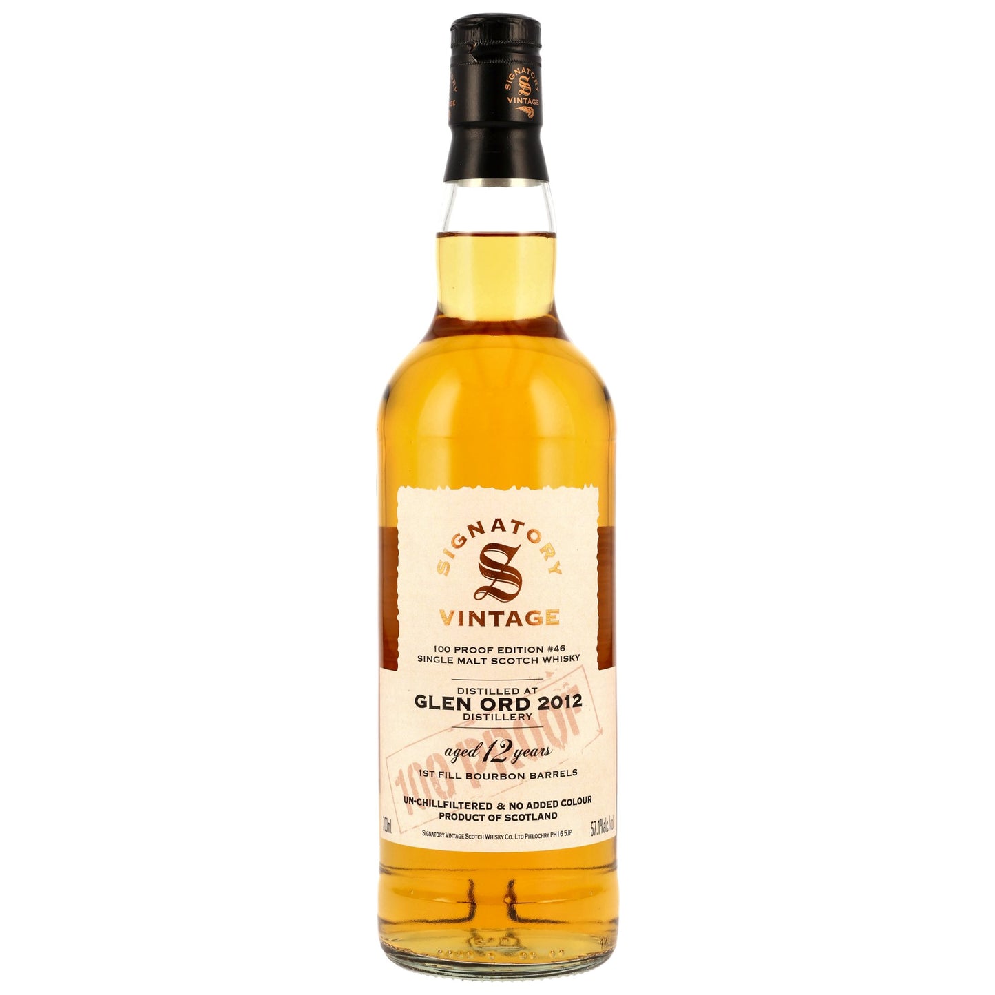 Glen Ord 12 Jahre 2012/2025 SV 100 Proof Edition #46 57,1% 0,7l