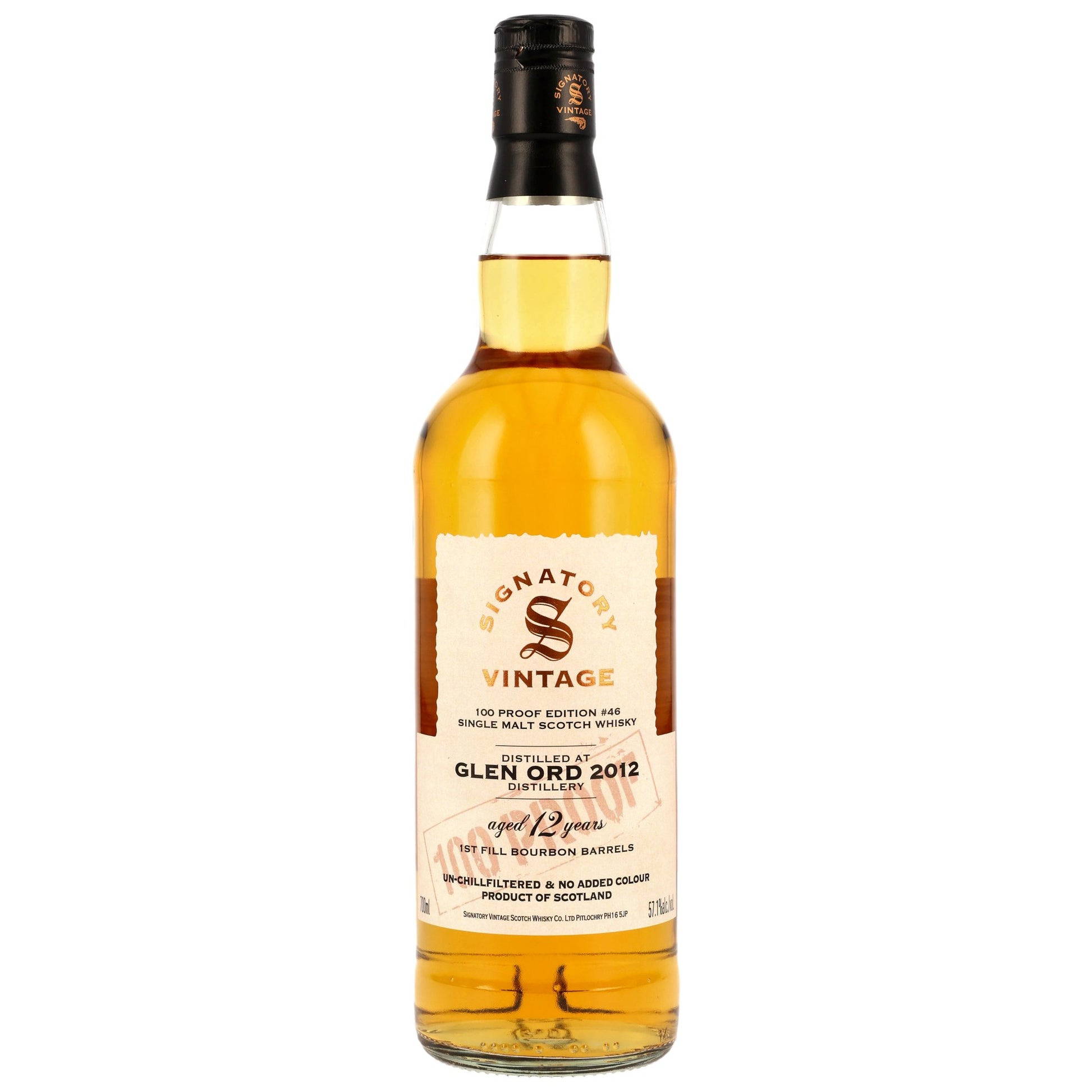 Glen Ord 12 Jahre 2012/2025 SV 100 Proof Edition #46 57,1% 0,7l