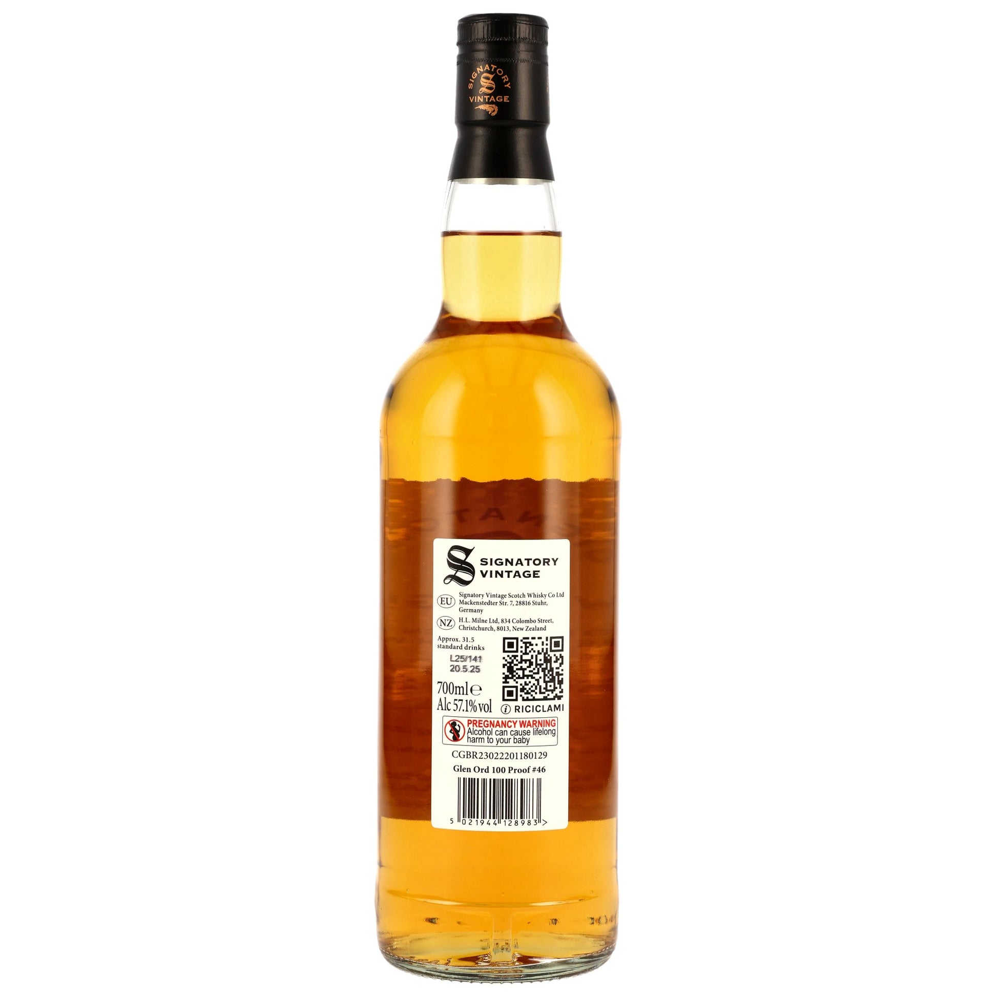 Glen Ord 12 Jahre 2012/2025 SV 100 Proof Edition #46 57,1% 0,7l