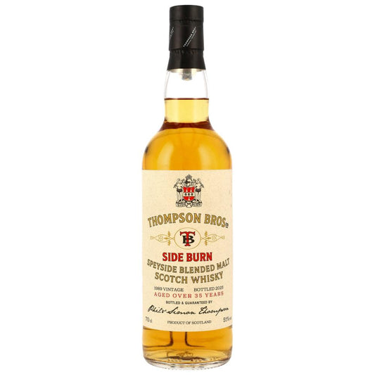 Side Burn 1989/2025 35 Jahre Thompson Bros. Blended Malt 51% 0,7l