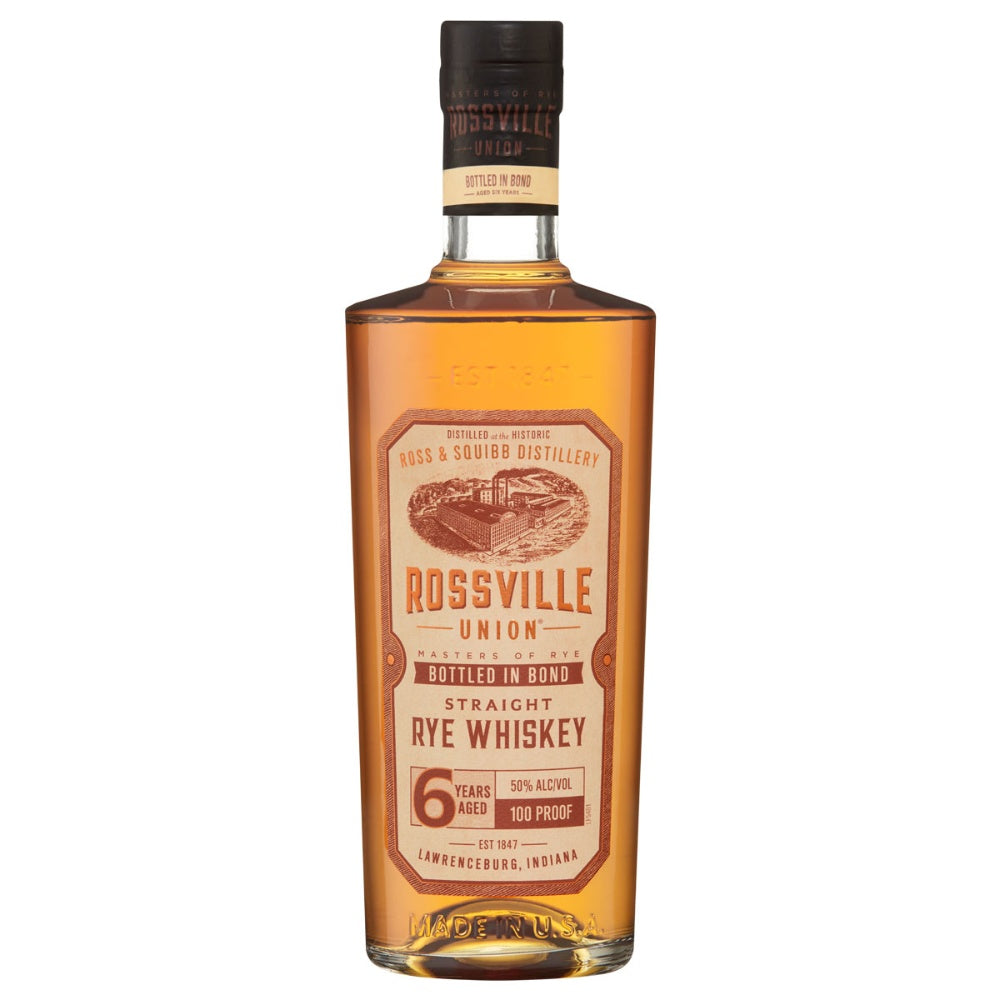 Rossville Union 6 Years Bottled in Bond Rye Whiskey 50% 0,7l