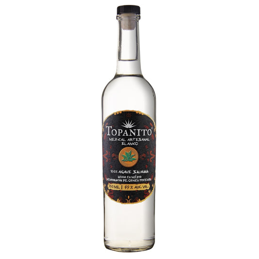 Topanito Mezcal Artesenal 100% Salmiana 49% 0,7l