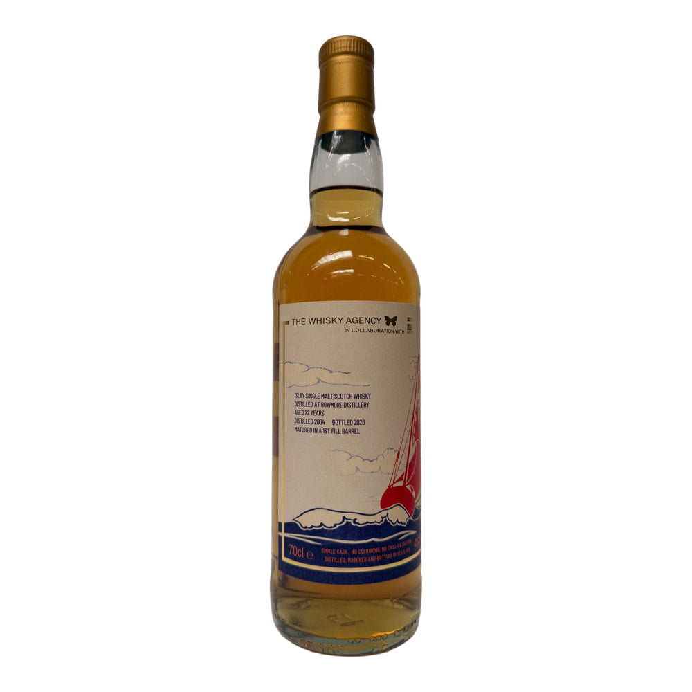 Bowmore 2004/2026 - The Whisky Agency - 49,2% 0,7l