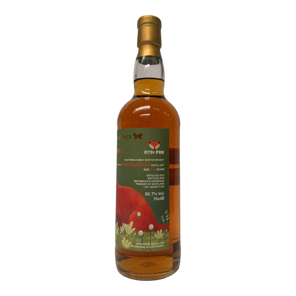 Bruichladdich 13 Jahre 2012/2025 - The Whisky Agency - 50,7% 0,7l