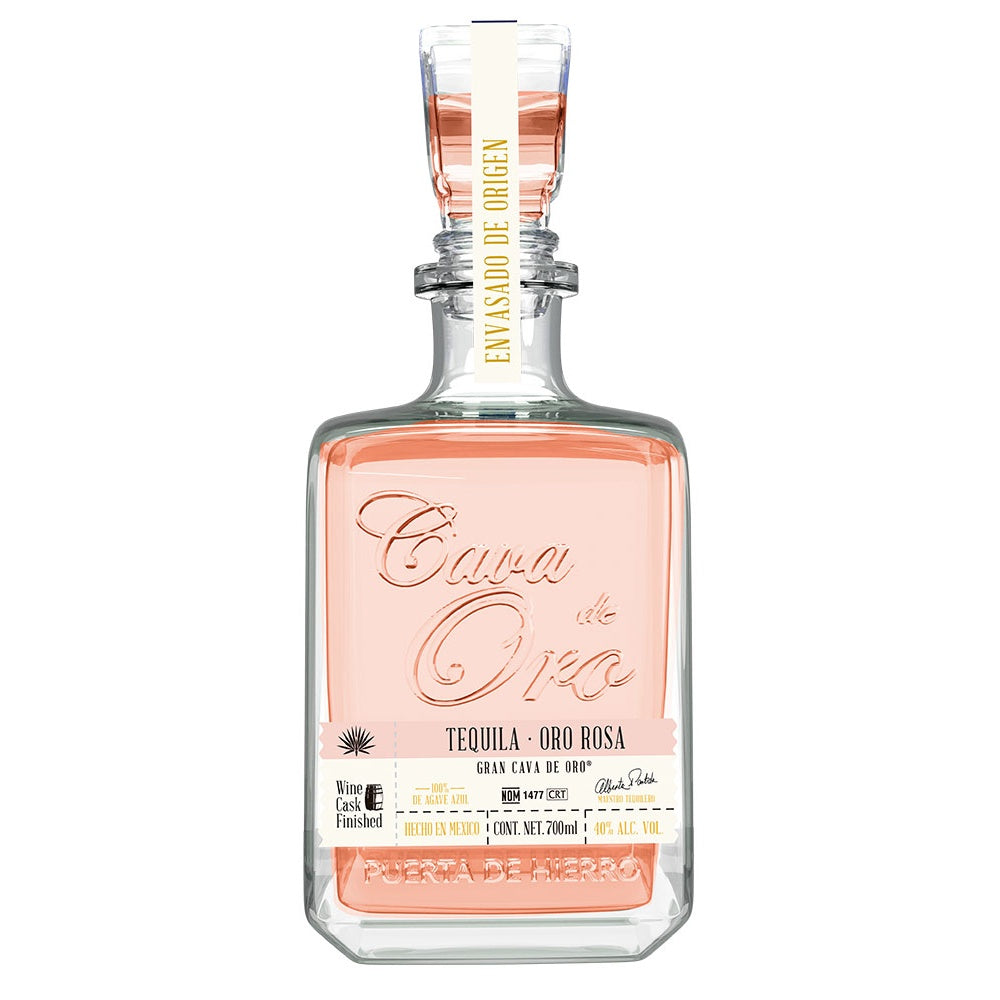 Cava de Oro Tequila Rose Gold 100% De Agave 40% 0,7l