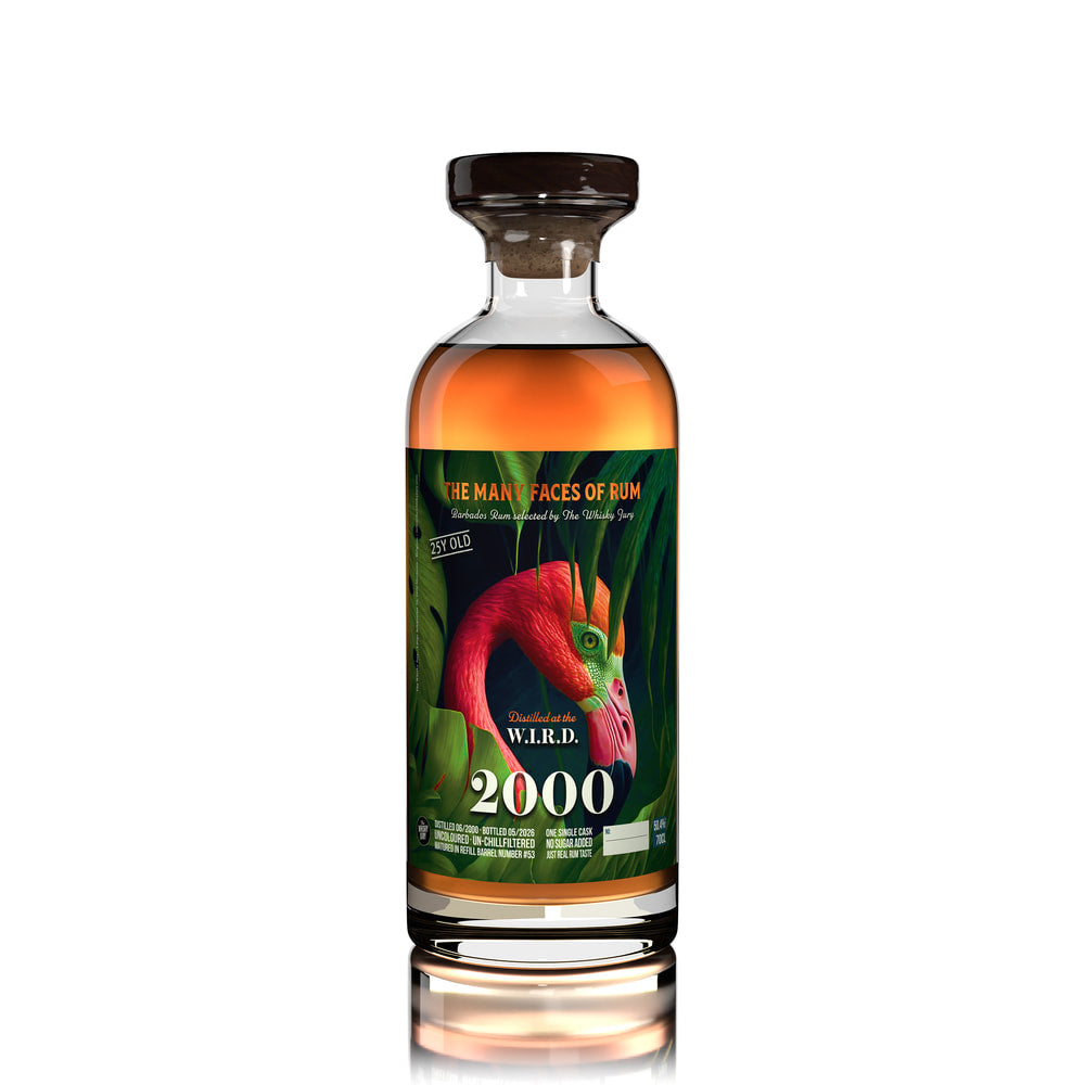 Barbados W.I.R.D. 25 Jahre 2000/2026 - The Whisky Jury - cask 53 50,4% 0,7l