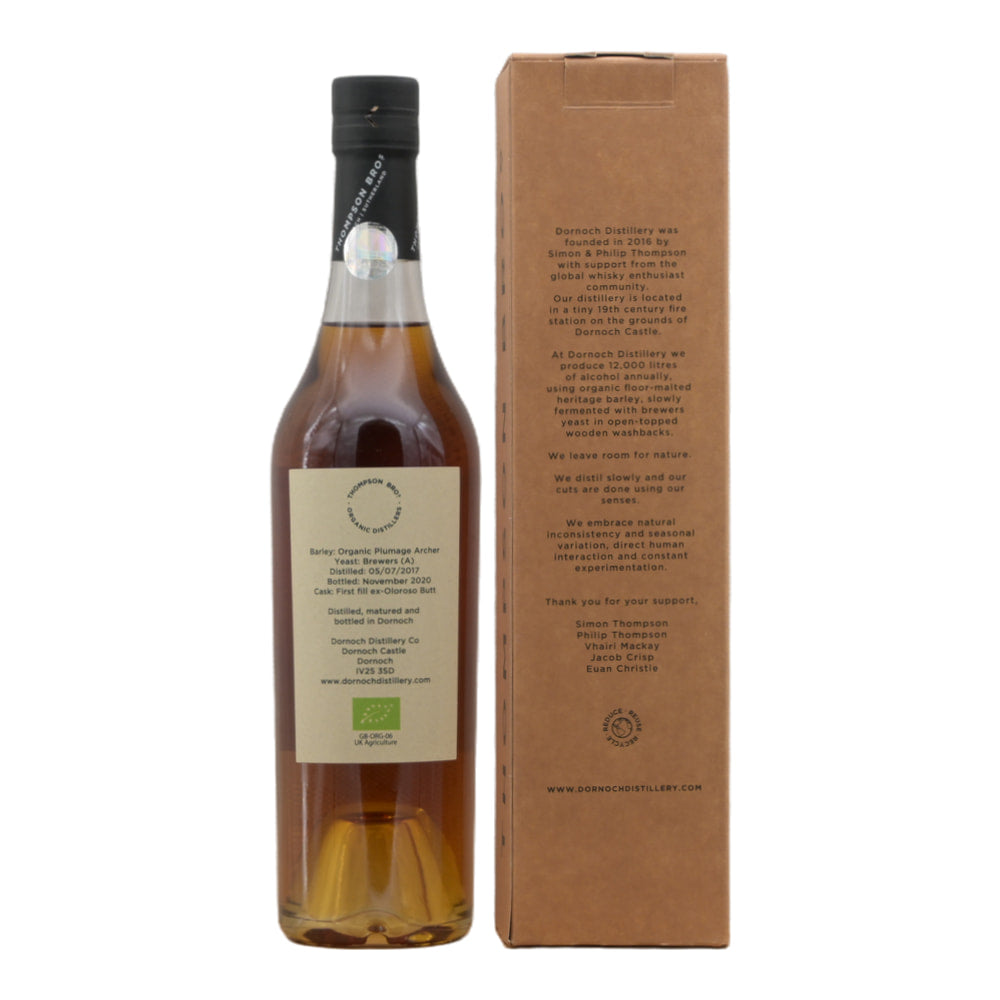 Thompson Bros - Cask 001 Back