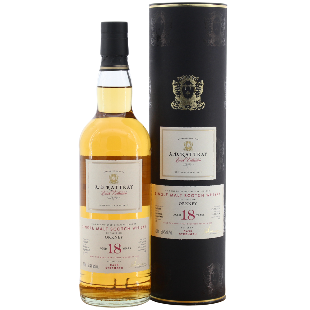 Orkney 18 Jahre 2006/2024 A.D.Rattray 58,4% 0,7l