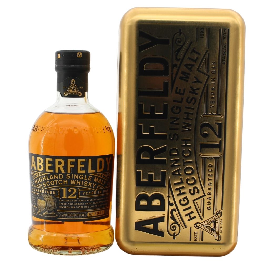 Aberfeldy 12 Jahre Limiited Bottling Front