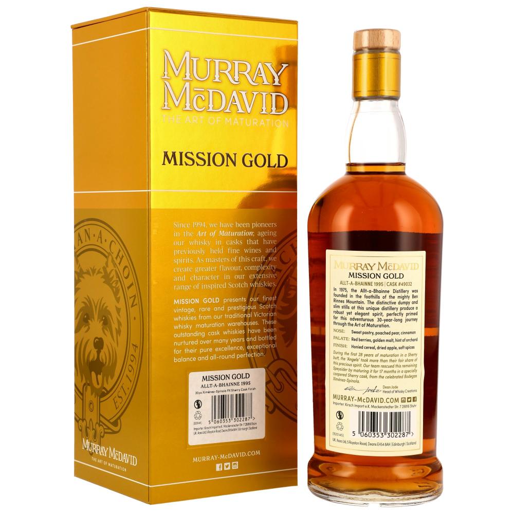 Allt-A-Bhannie 1995/2025 30 Jahre Ximenez-Spinola PX Sherry Murray McDavid 46,6% 2
