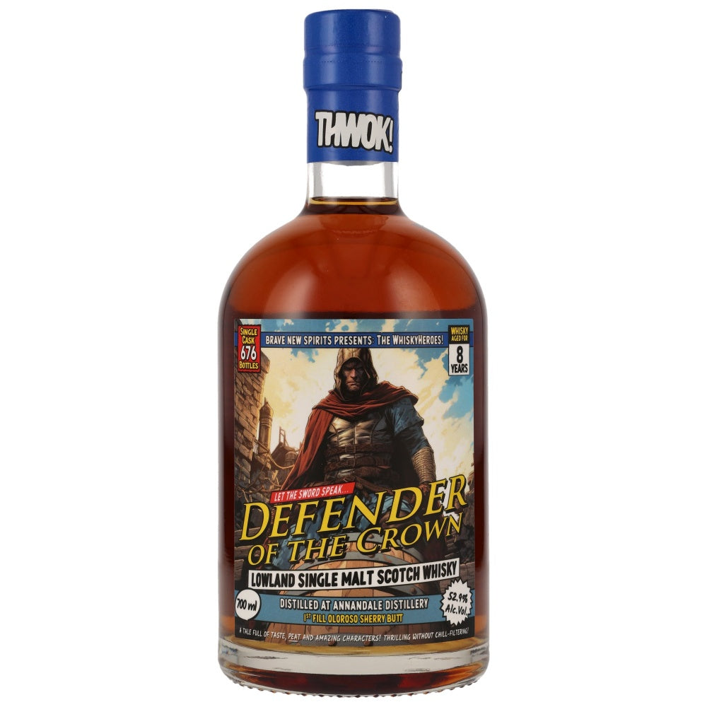 Annandale 8 Jahre Defender of the Crown Whisky Heroes