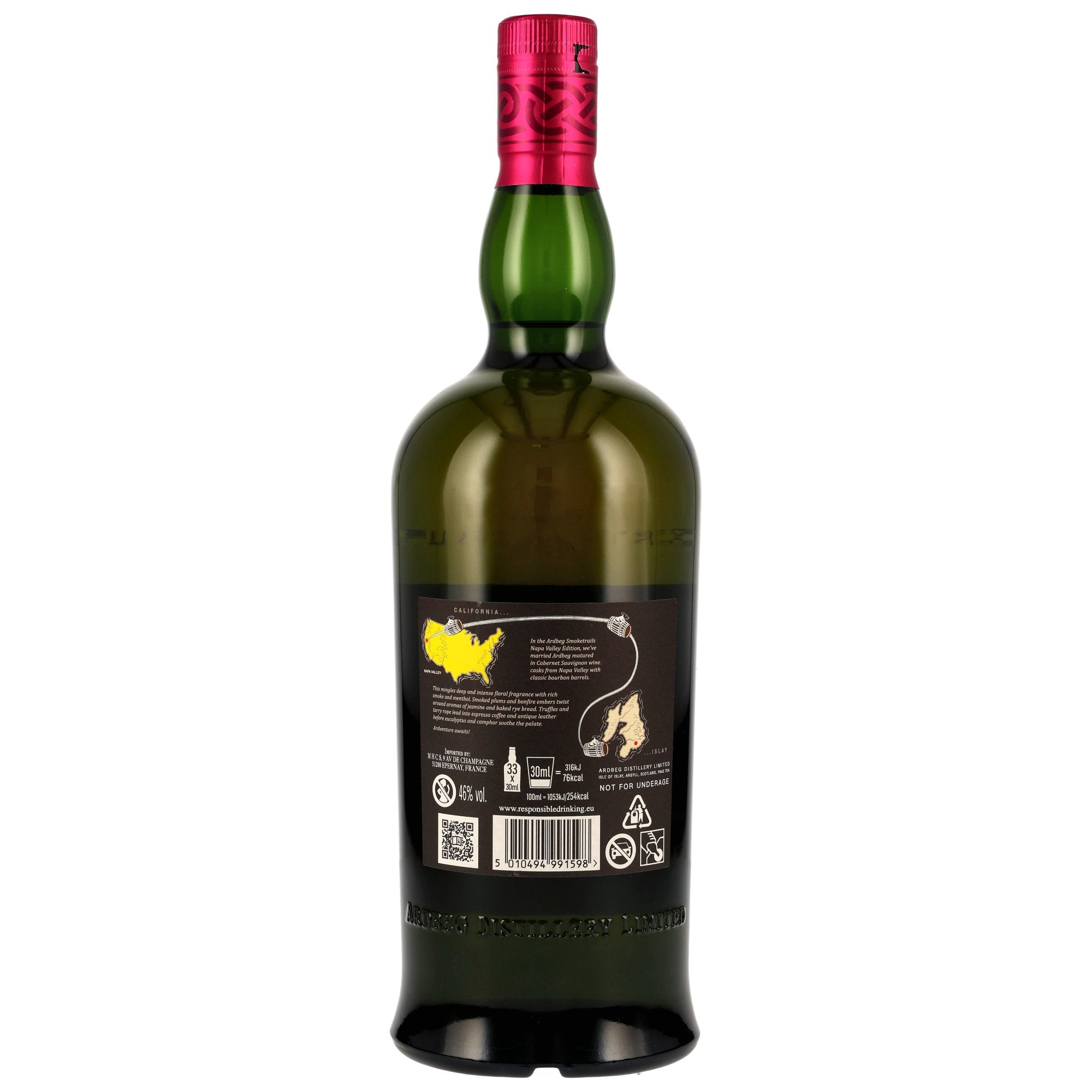 Ardbeg Smoketrails Nappa Valley Red Wine Edition 46% 1l