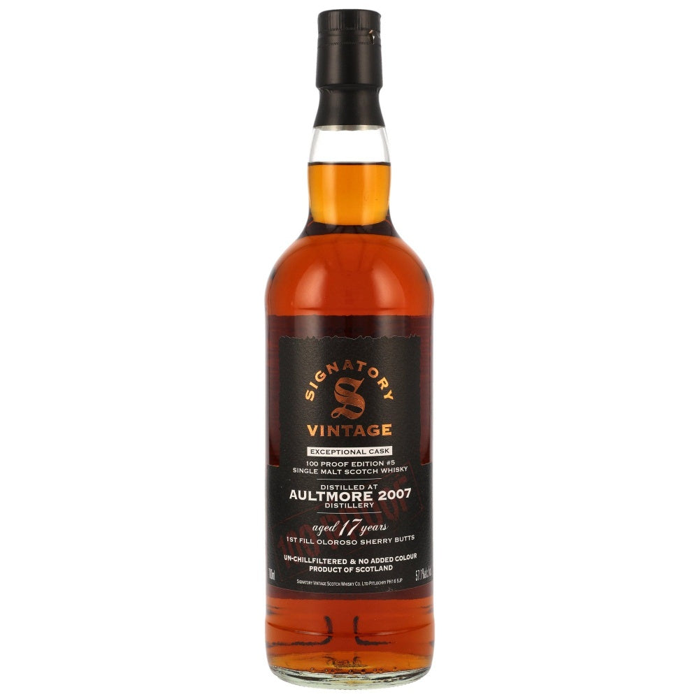 Aultmore 17 Jahre SV 100 Proof Exceptional Cask Edition 5