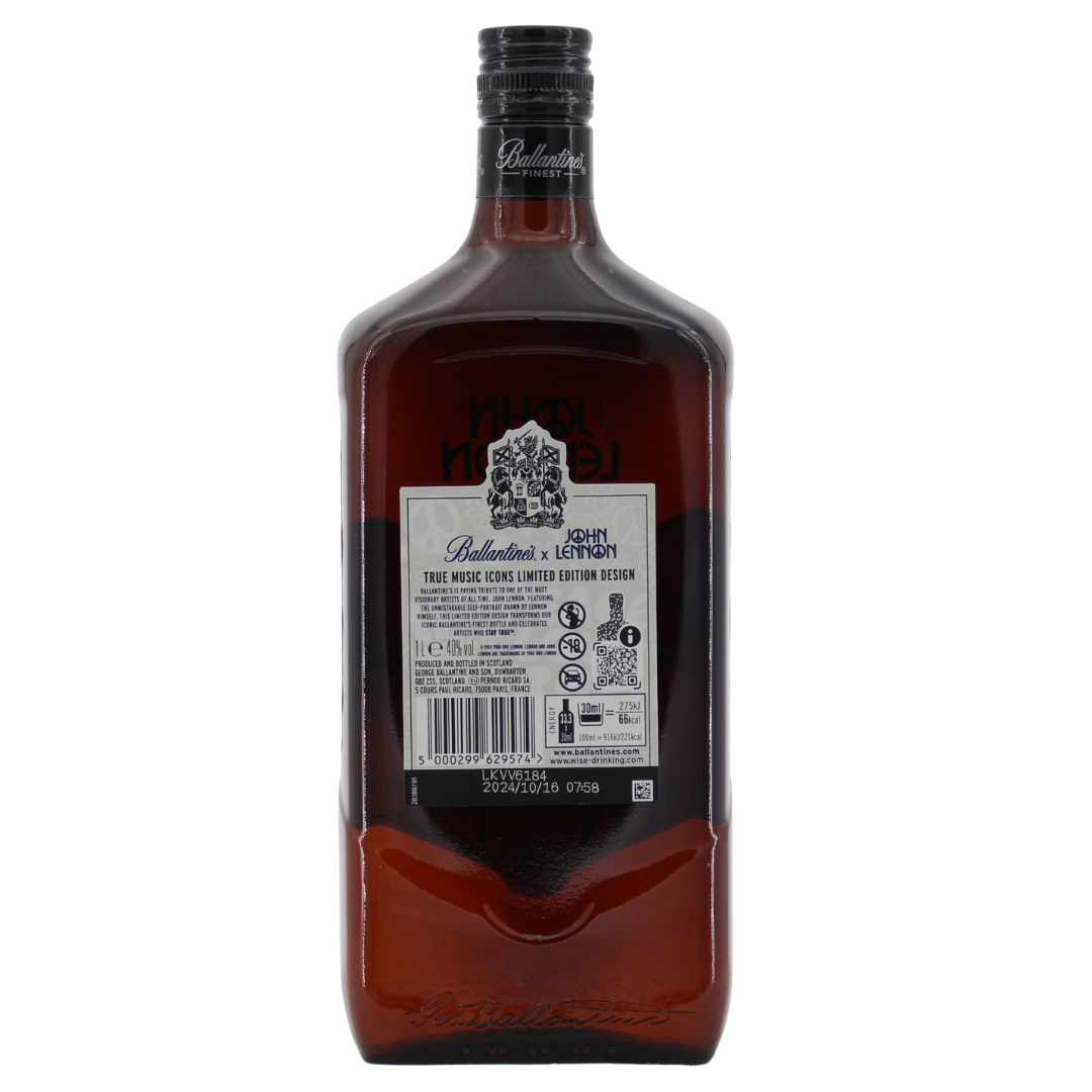 Ballantine's Finest: John Lennon Edition Blended Whiskey 40% 1l