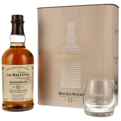 Balvenie 12 Jahre Double Wood Geschenkset