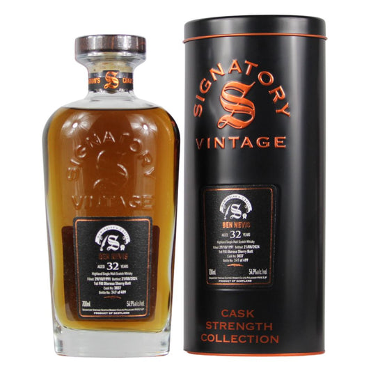 Ben Nevis 32 Jahre 1991/2024 SV Symingtons Choice Cask #3837 54,9% 0,7l