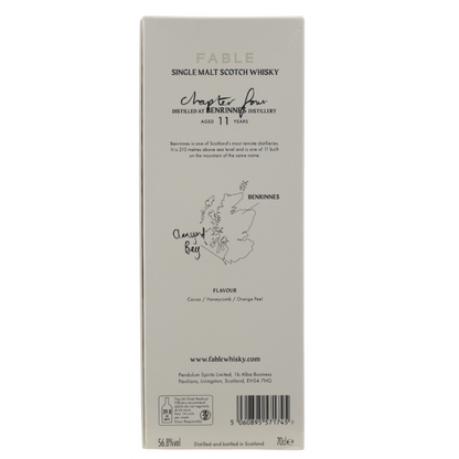Benrinnes 11 years 2011/2023 Fable Whiskey Chapter 4 Bay Cask #309386 56.8% 0.7l