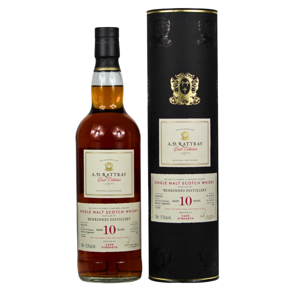 Benrinnes 10 Jahre Oloroso Sherry Hogshead #302644 A.D.Rattray