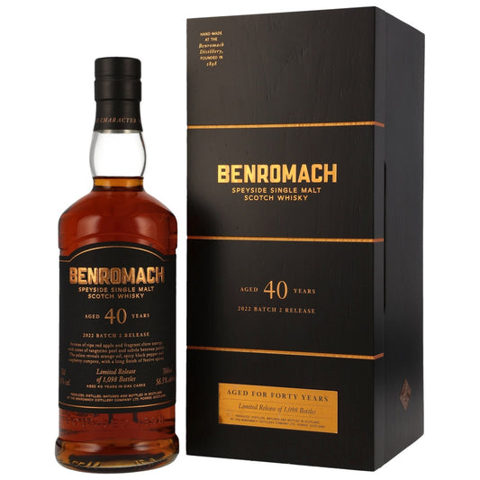 Benromach 40 Jahre Batch #2 2022 Release