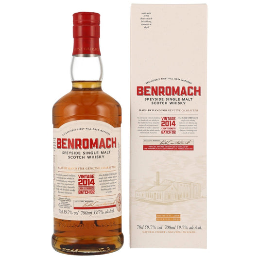 Benromach Cask Strength Vintage 2014 Batch 2 59.7% 0.7l