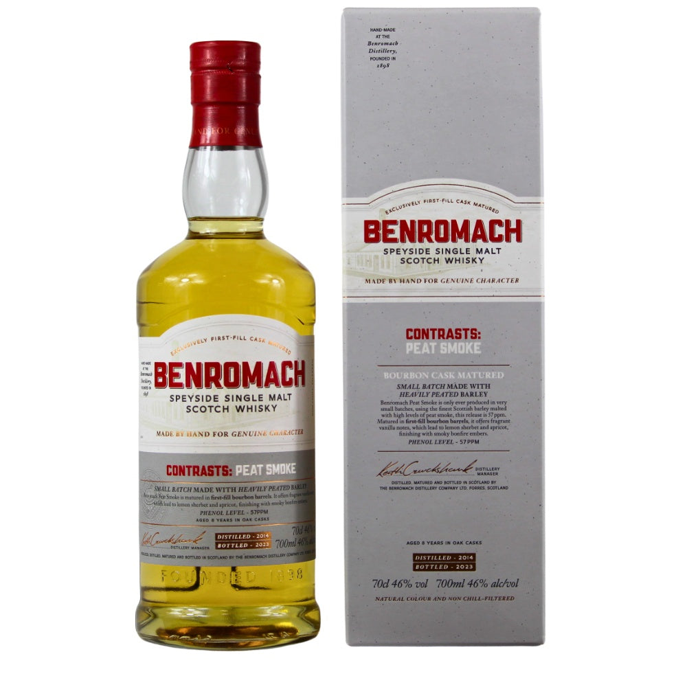 Benromach Contrasts Peat Smoke