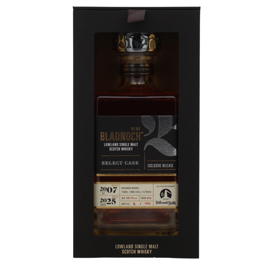 Bladnoch 18 Years 2007/2025 Select Cask Exclusive Release 59.7% 0.7l