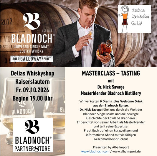 Bladnoch Tasting