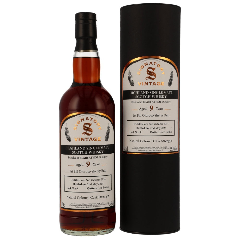 Blair Athol 9 Jahre 2014/2024 Sherry Butt