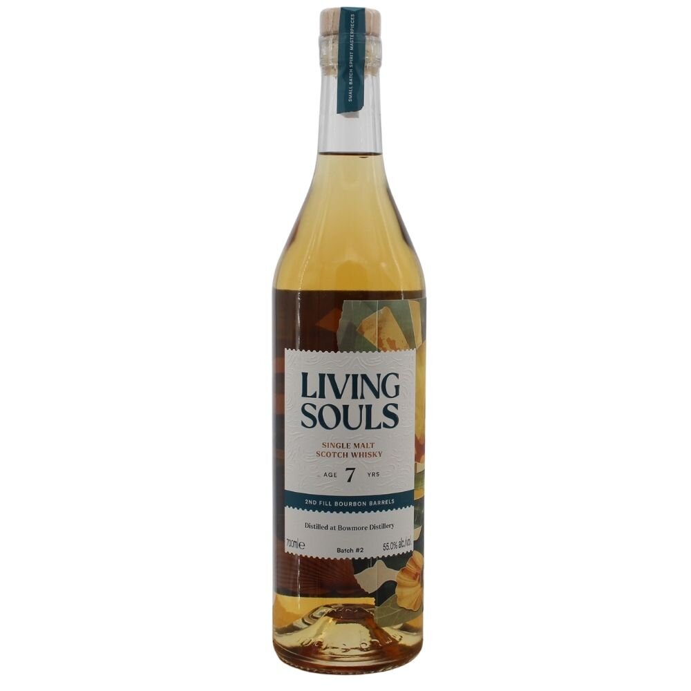 Bowmore 7 Jahre Living Souls Front