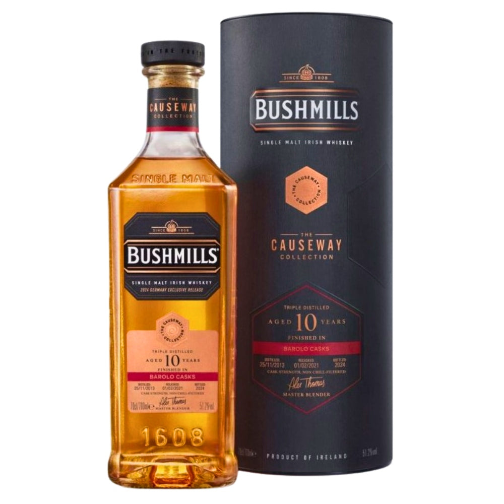 Bushmills 10 Jahre Barolo Casks Causeway Collection