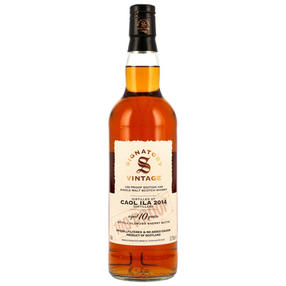 Caol Ila 10 Jahre 2014/2025 SV 100 Proof Edition #49 FRONT