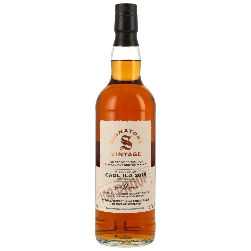 Caol Ila 9 Jahre Jahre Peated SV 100 Proof Collection