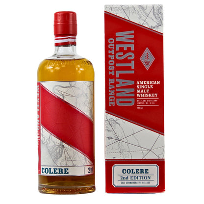 Westland Colere 2e édition Whisky Single Malt Américain 50% 0,7l
