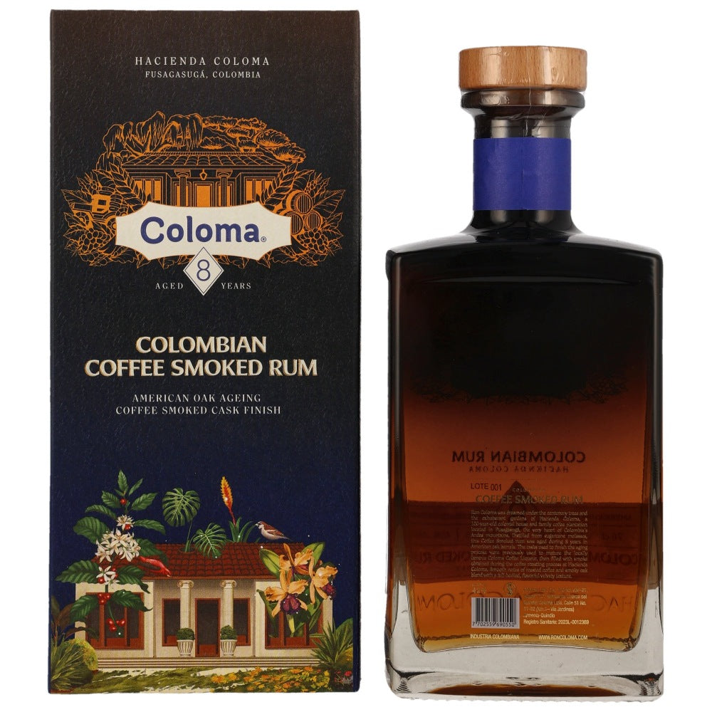 German Coloma Rrss Coloma 8 Jahre Coffee Smoked Rum |Deliawhisky.de – deliawhisky.de