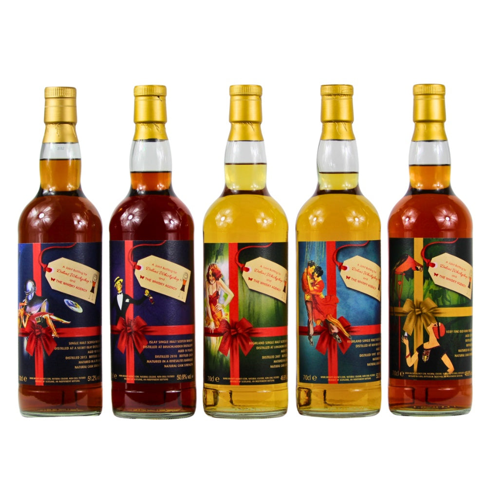 Delias Christmas Bottlings 2024 Flaschen Set