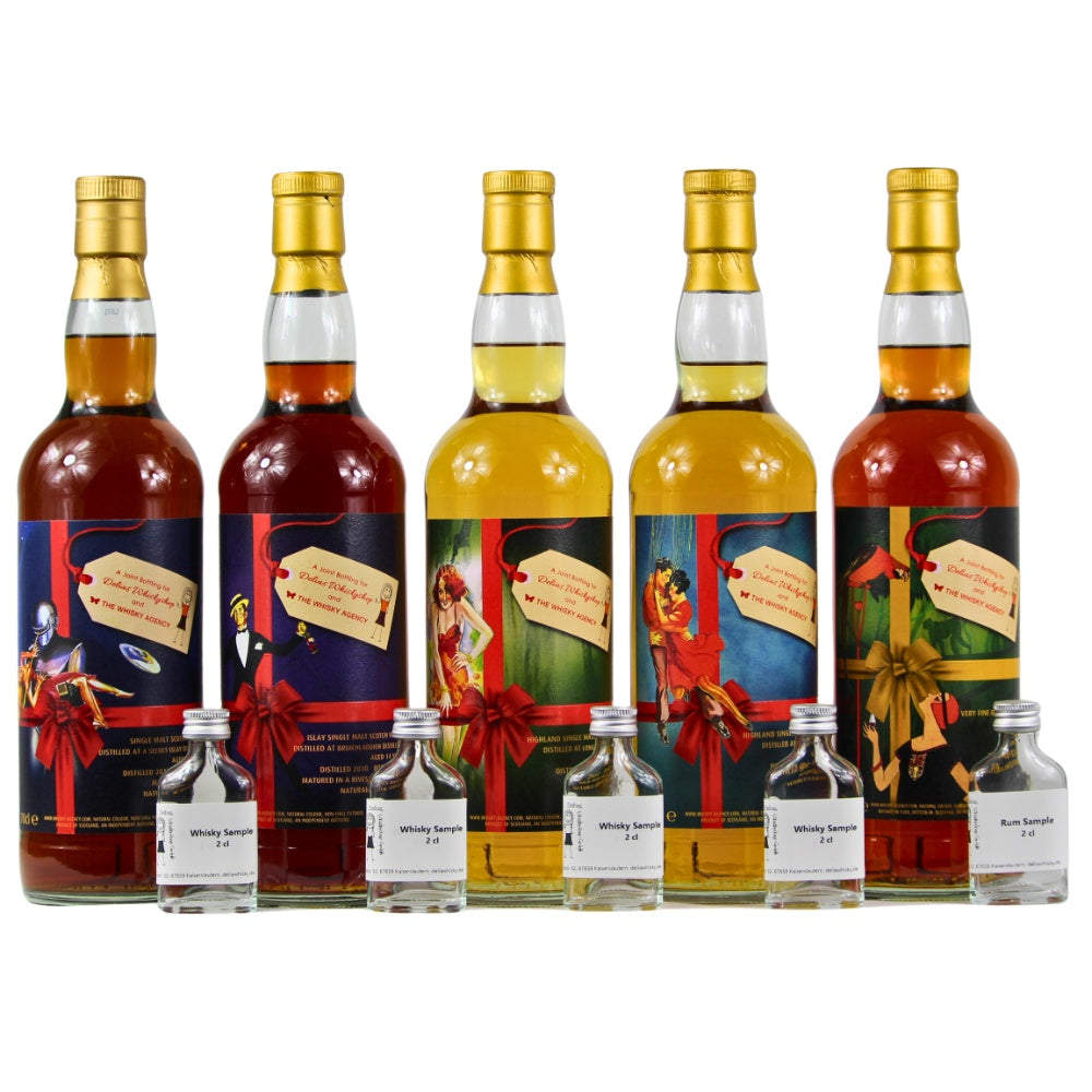 Delias Christmas Bottlings Samplesets