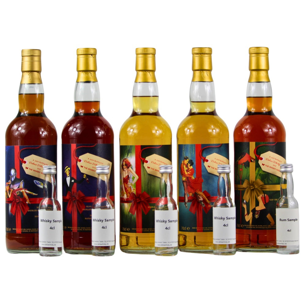 Delias Christmas Bottlings Samplesets