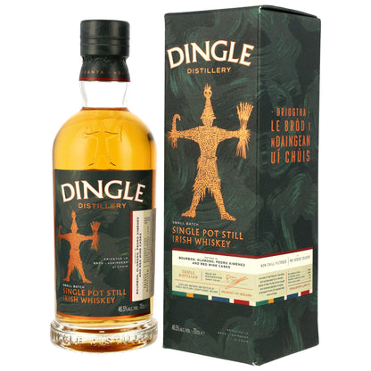 Dingle Single Pot Still Bourbon, Oloroso, PX Sherry & Red Wine Casks 46,5% 0,7l