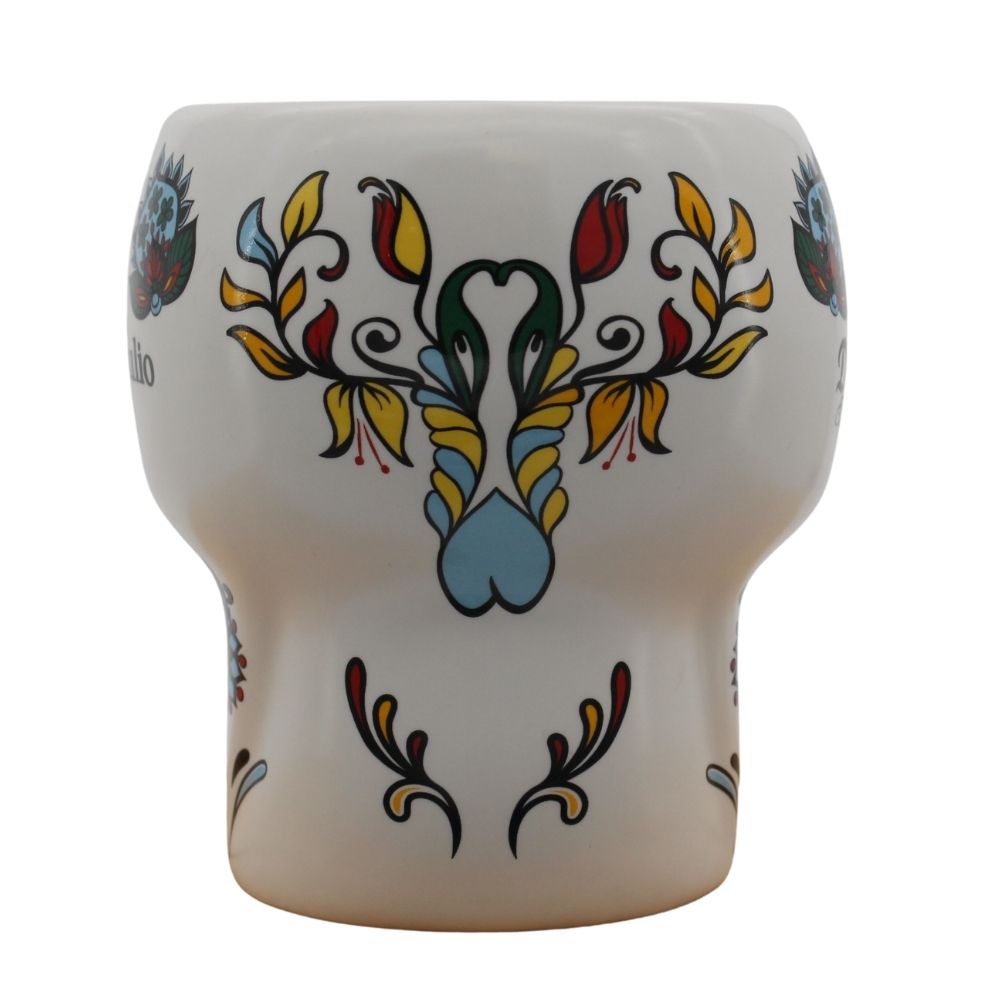 Don Julio Keramikbecher Gelb Back