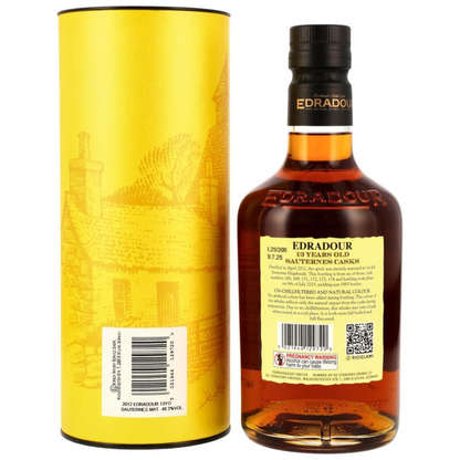 Edradour 2012/2025 13 Jahre 1st Fill Sauternes Hogsheads #168, 169, 171, 172, 173, 174 Small Batch 48,2%% 0,7l BACK