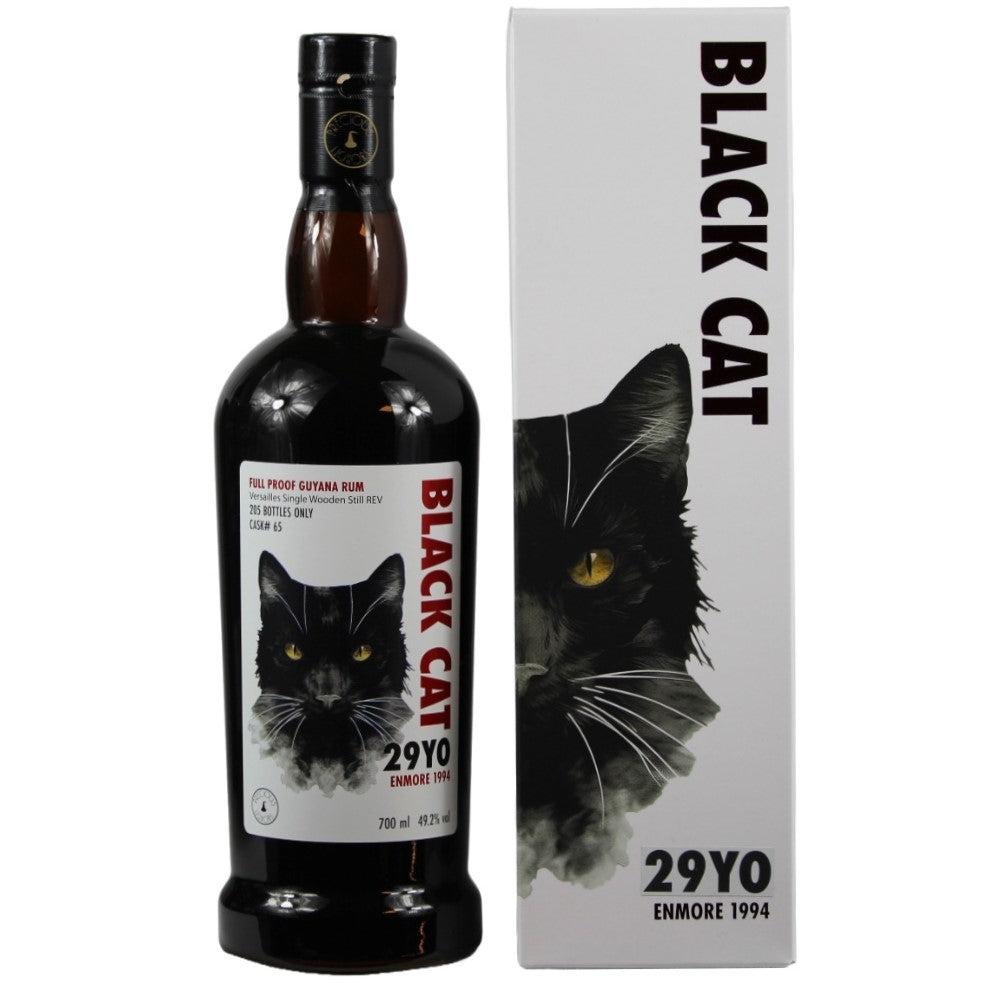 Enmore 29 Jahre Black Cat Guyana Rum Cask 