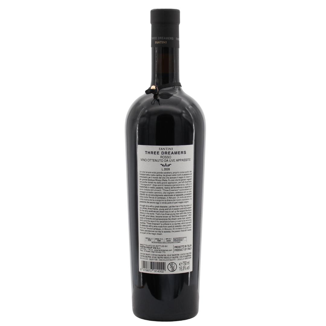 Fantini Three Dreamers Montepulciano Appassimento 16.5% 0.75l