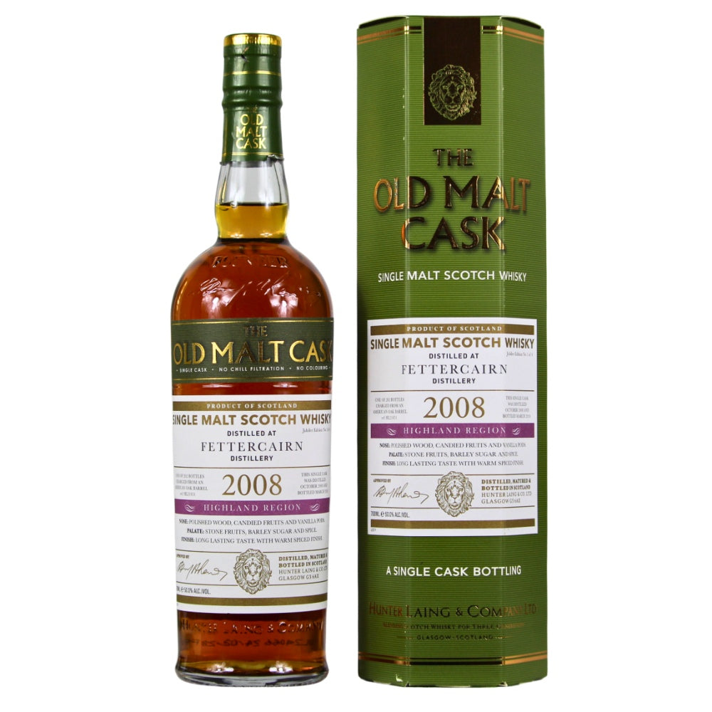 Fettercairn 15 Jahre 2008/2024 Old Malt Cask Hunter Laing