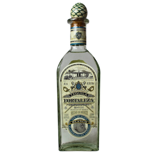 Fortaleza Tequila Blanco 100% Stone Crushed Agave 