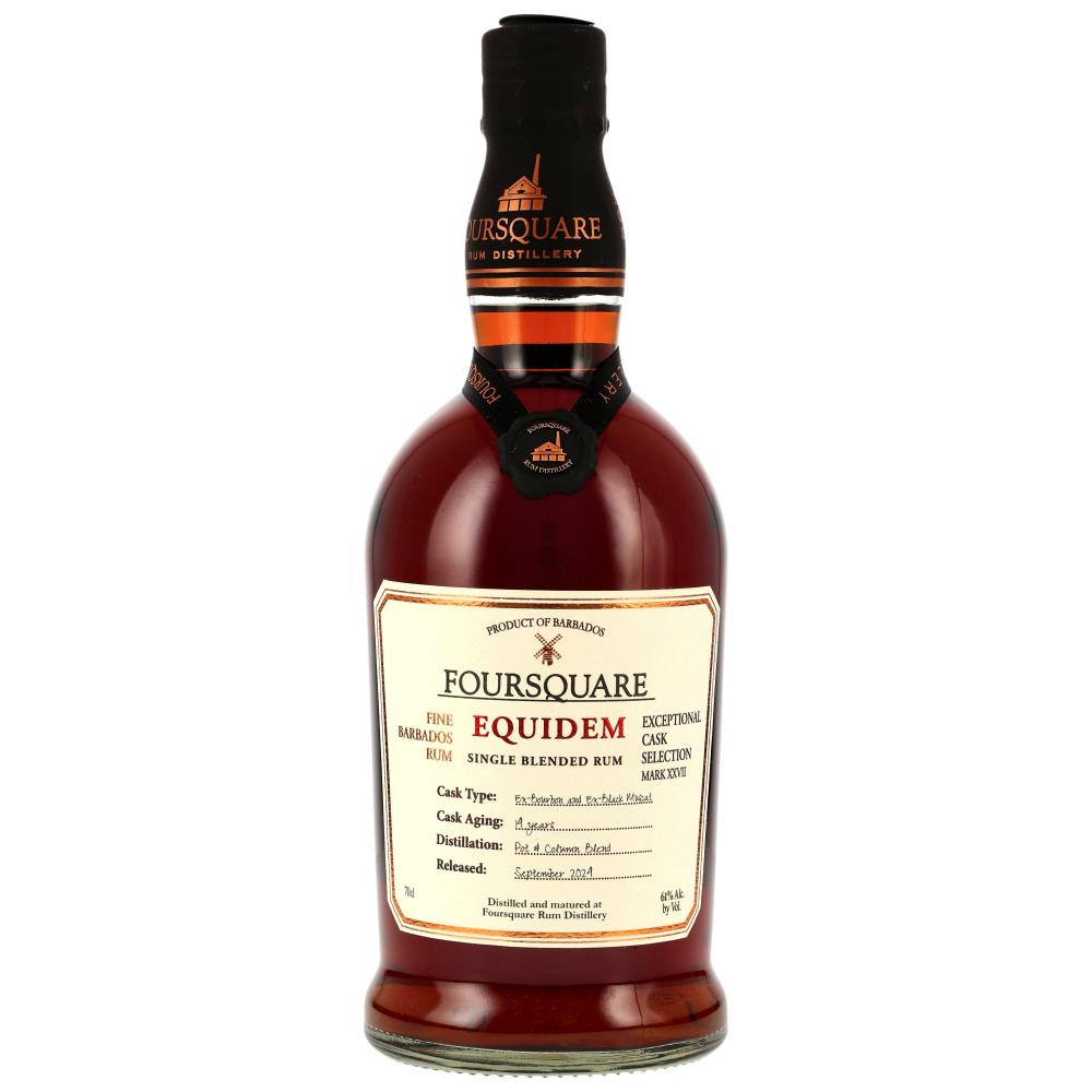 Foursquare Equidem Rhum Single Blended 14 ans d'âge 61% 0,7 l