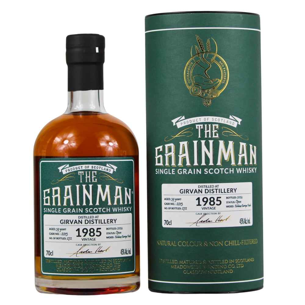 Girvan 39 Jahre The Grainman Bordeaux Barrique Finish