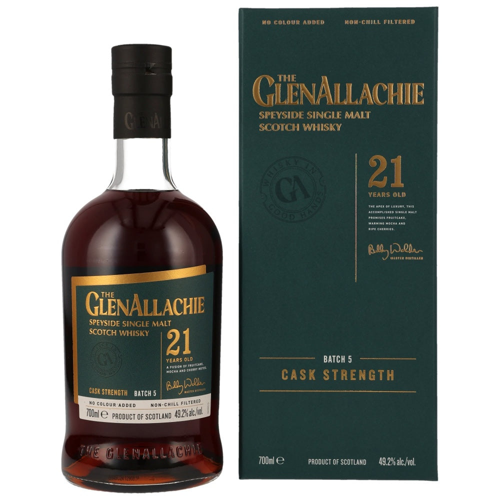 GlenAllachie 21 Jahre Batch 5 Cask Strength